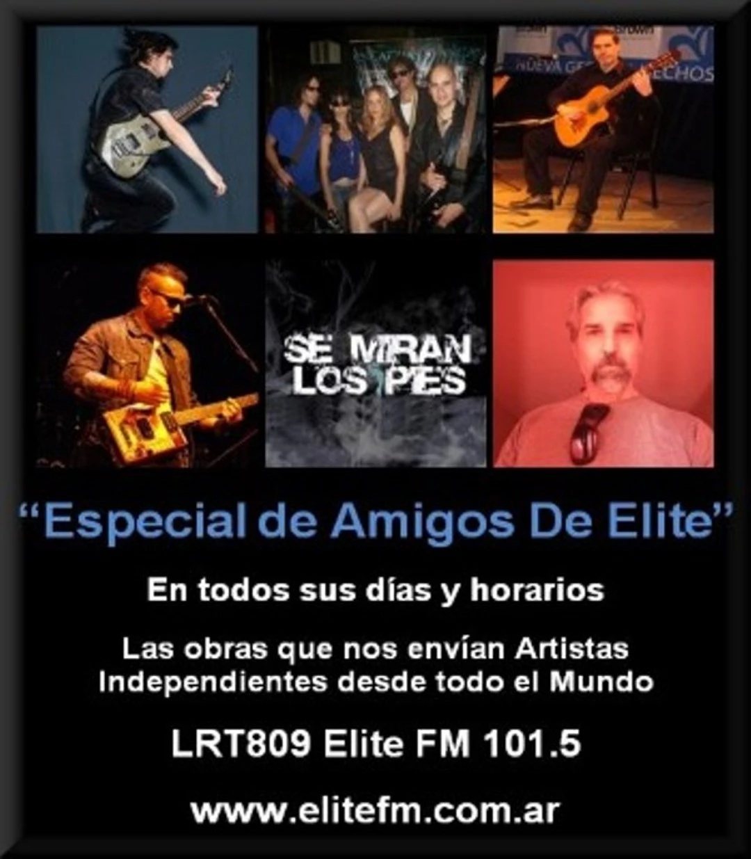 artistas independientes en Elite FM 101.5